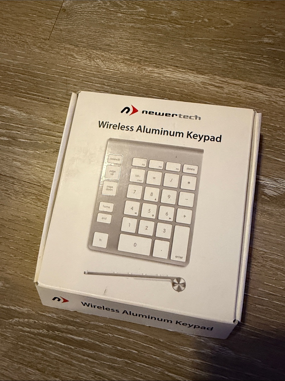 NewerTech Wireless Aluminum Keypad in Silver